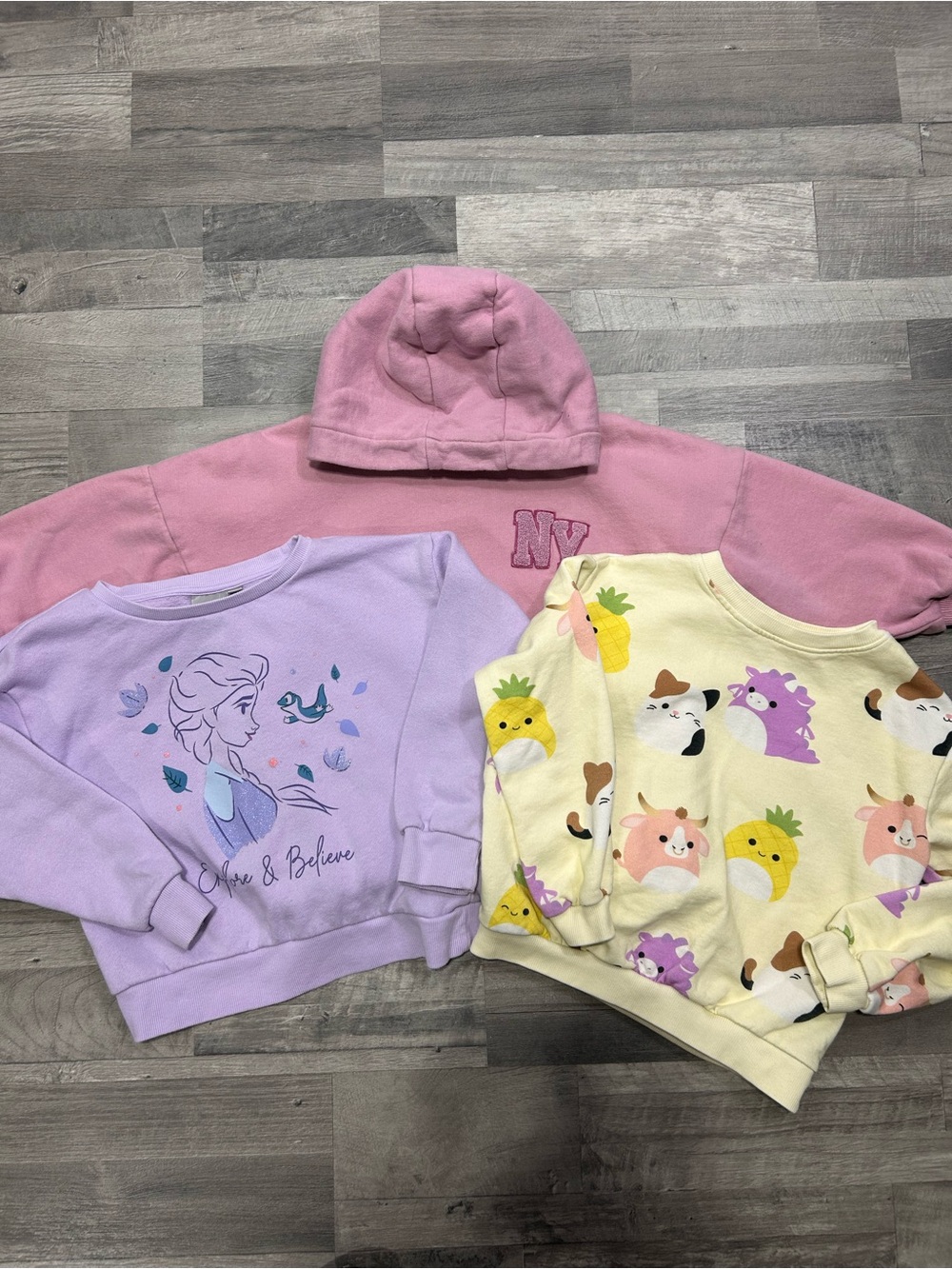 Girls Hoodie and Sweatshirt Bundle 6X/7